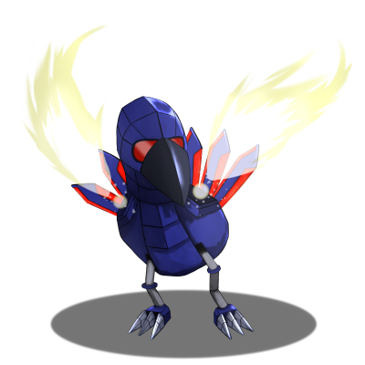 エネミー素材自立機械鳥002-02