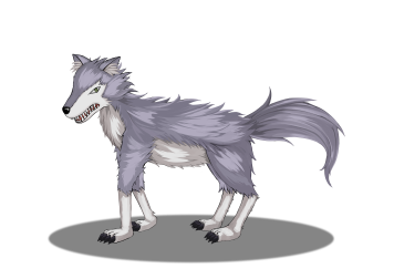 エネミー素材ウルフ006